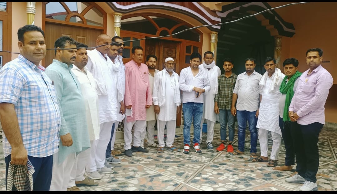 BKU leaders visited the villages of Kairana area