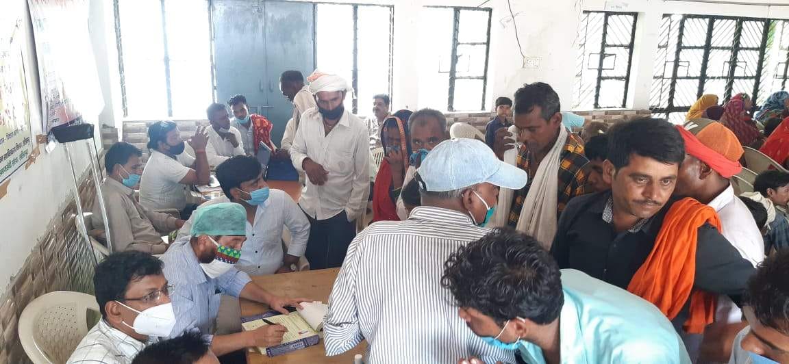 disable person returned from camp with sorrow