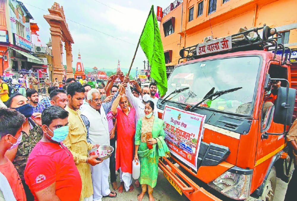 Kanwar Yatra 2021 postponed:  3000 cane of Gangajal sent to other states from haridwar