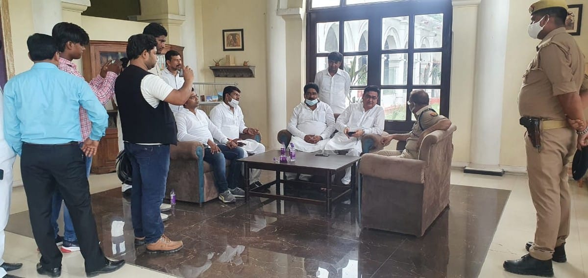 Bihar minister mukesh sahani arrival varanasi on Phoolan Devi Martyrdom Day police administration on alert