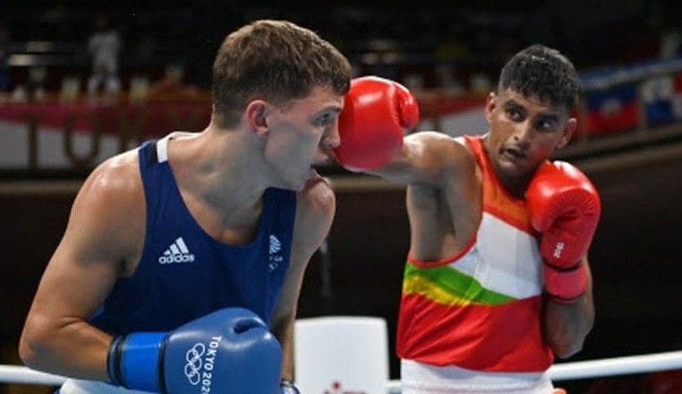 Olympics: Manish Kaushik's punch could not get medal
