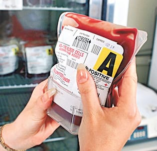 shortage of blood in Medical college,  only three unit blood left