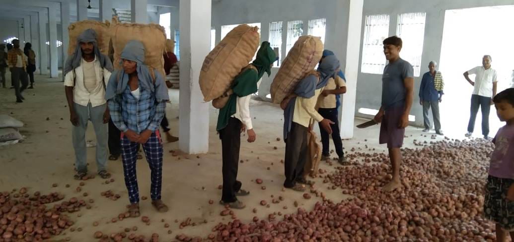Do not let the dream of selling expensive potatoes be heavy