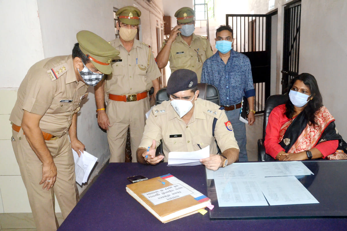 Officers listened to complaints