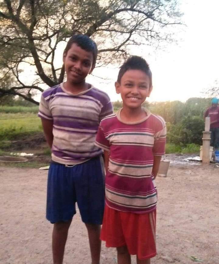 Uncontrollable truck crushed bike-riding brothers, both died