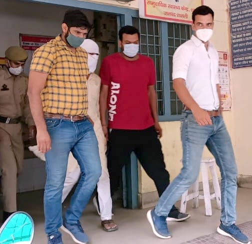 Youth arrested by ATS and Jammu and Kashmir Police