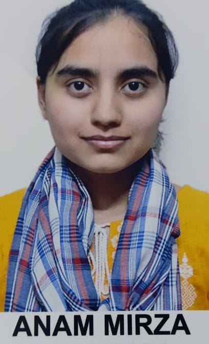 Anam in 12th and Aditya became topper in 10th