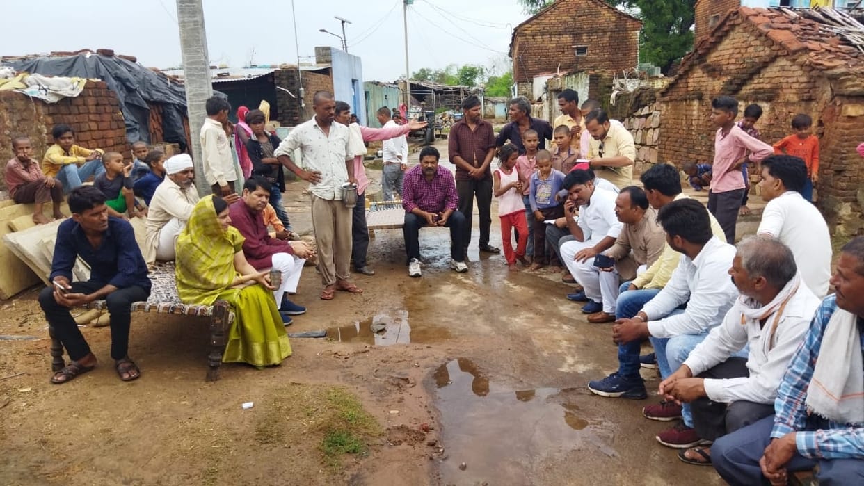 sp leaders meet the deceased family