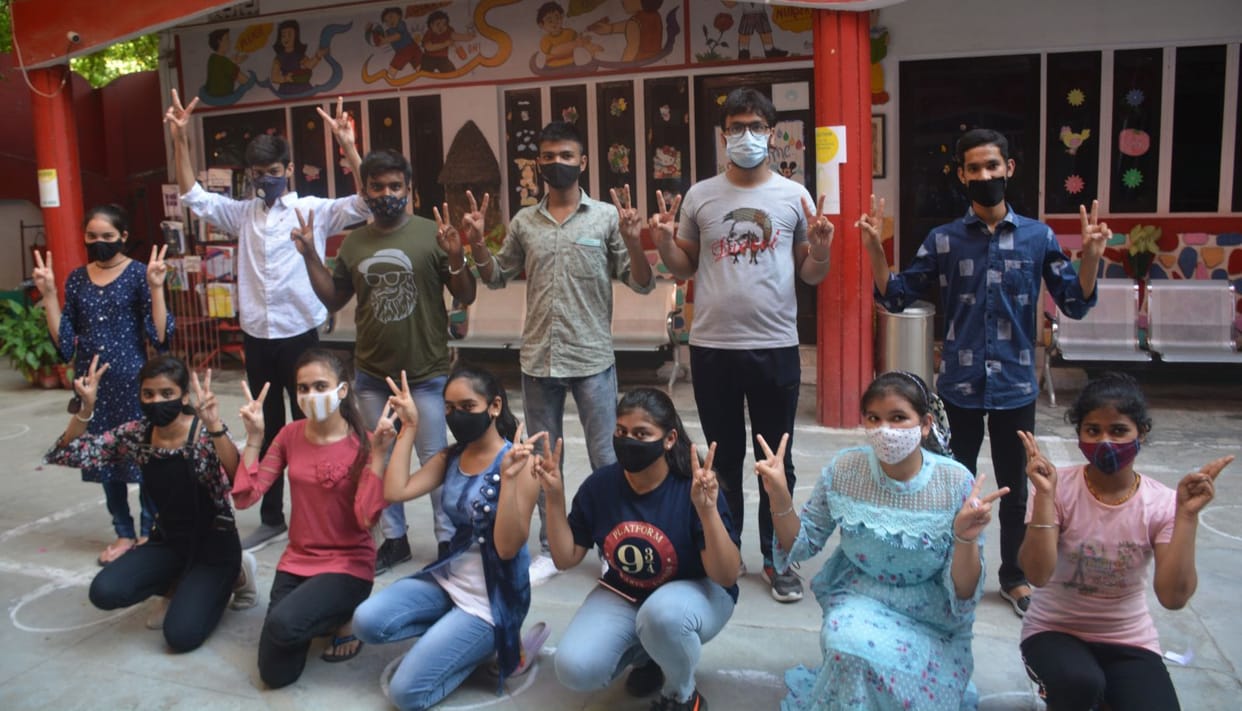 In the Kovid period, the students crossed the board's challenge, the faces shone with happiness