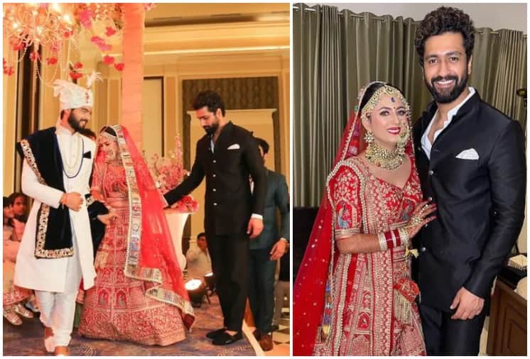 Vicky Kaushal Looks handsome and happy in his Cousin Wedding See Beautiful Pictures