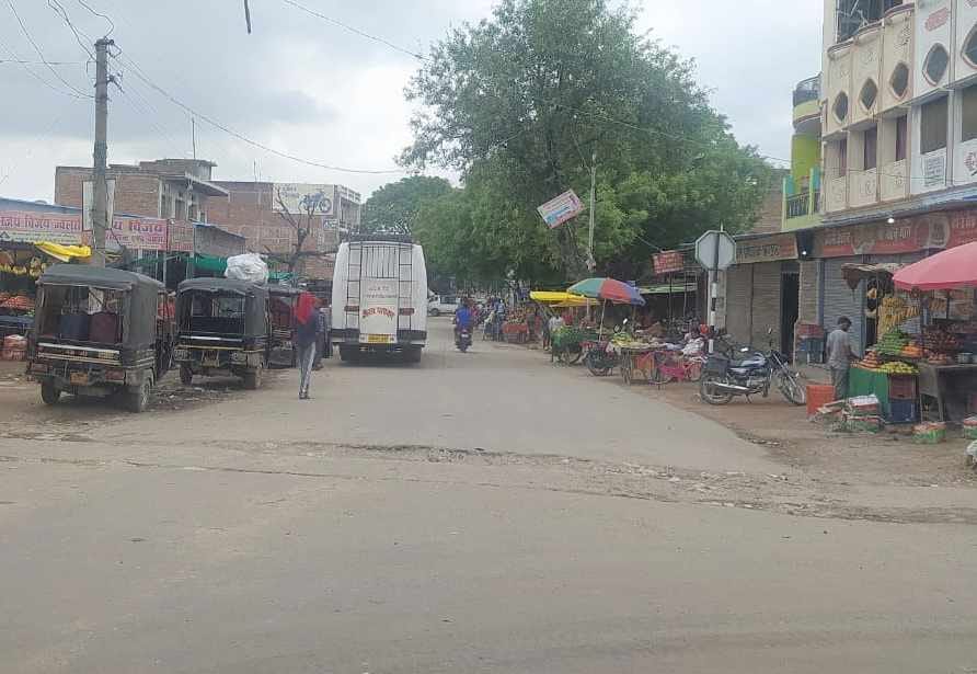 Weekly closure: Shops remained closed for the second day