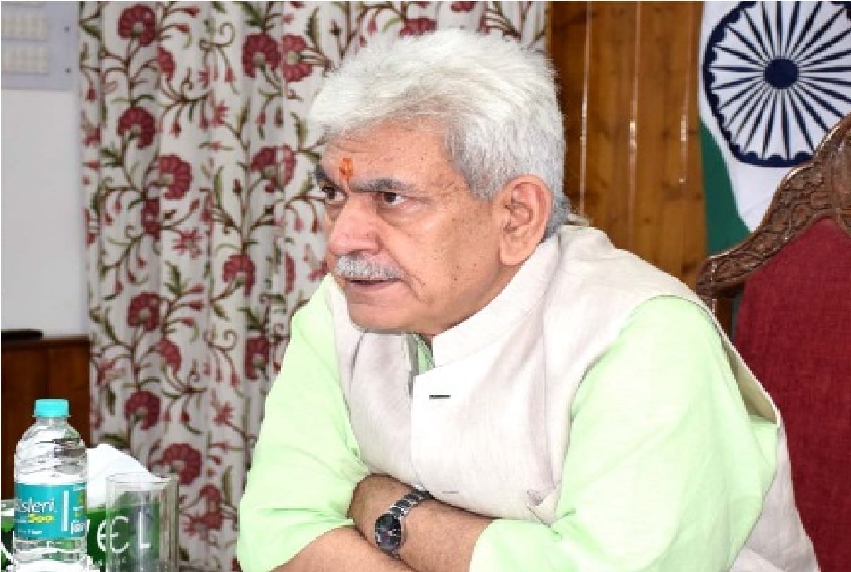terrorists and their sympathizers will be eliminated said jammu and kashmir Lieutenant Governor Manoj Sinha