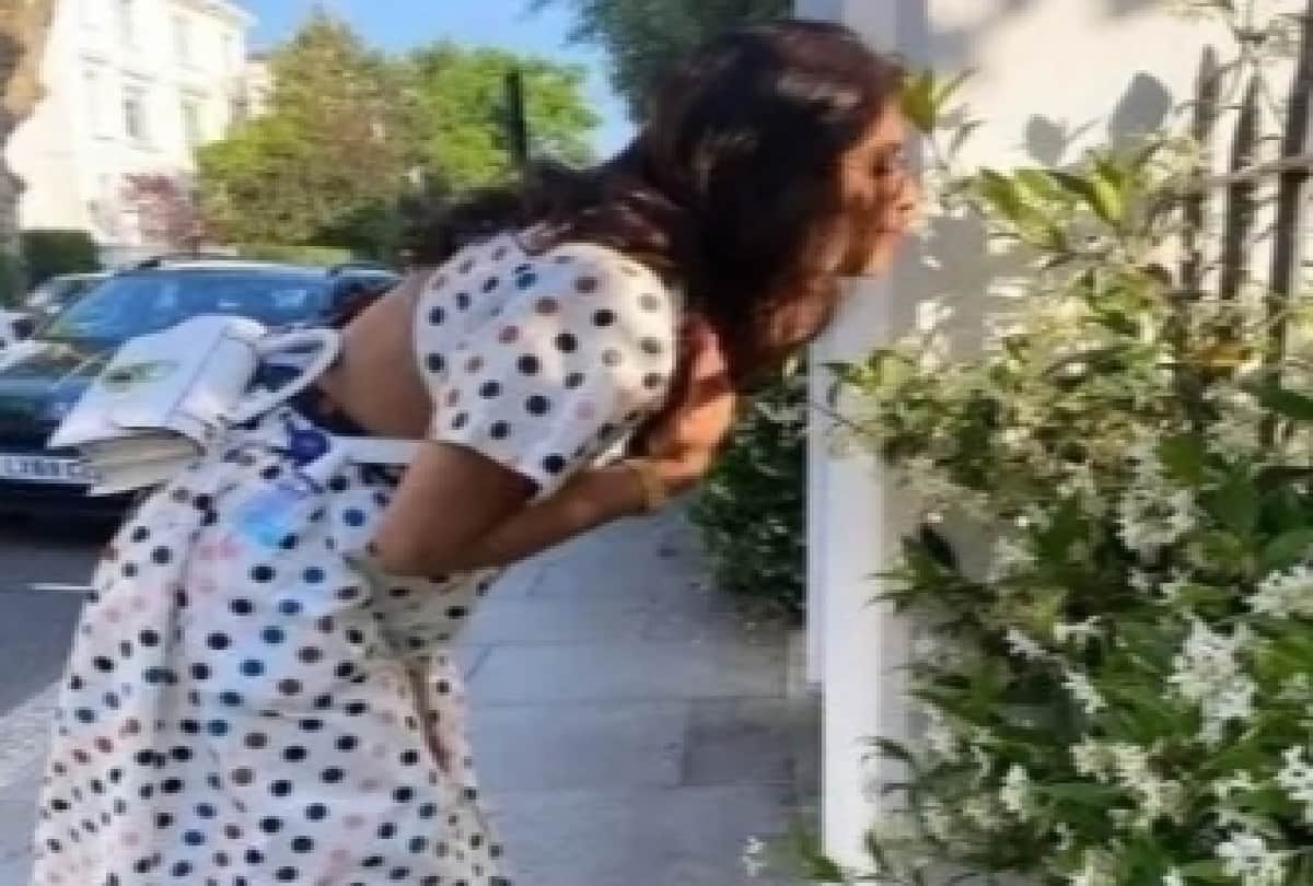 Priyanka Chopra is looking very gorgeous in expensive Polka dot midi dress
