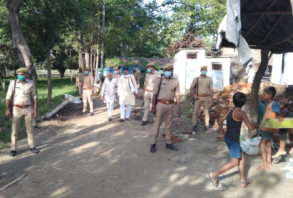 A woman get shot by a goon in talgaon kotwali in Sitapur.