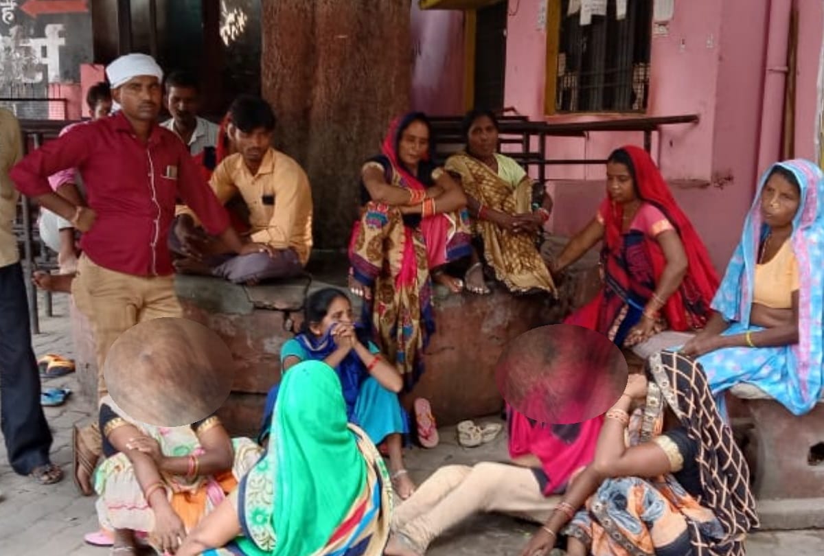 A woman get shot by a goon in talgaon kotwali in Sitapur.