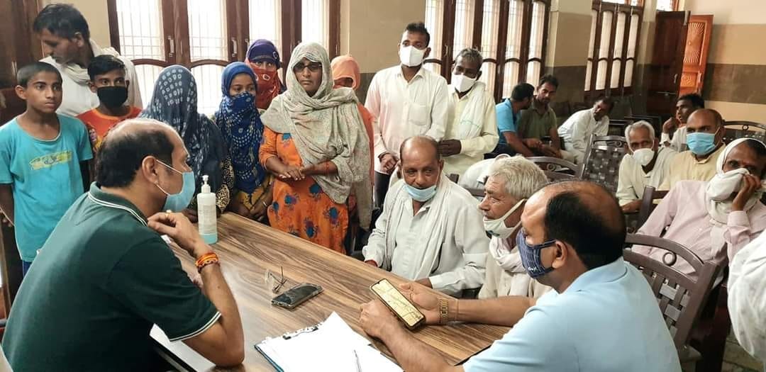 Sugarcane Minister heard problems in Janta Darshan