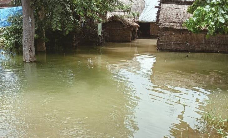 Water is still full in many houses of Terai