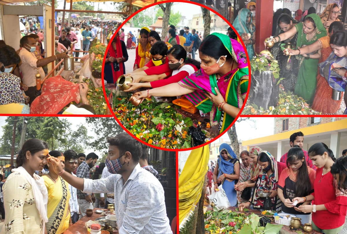 Sawan Somwar 2021 first monday of sawan 26 july worship bholenath in temples of gorakhpur latest photos