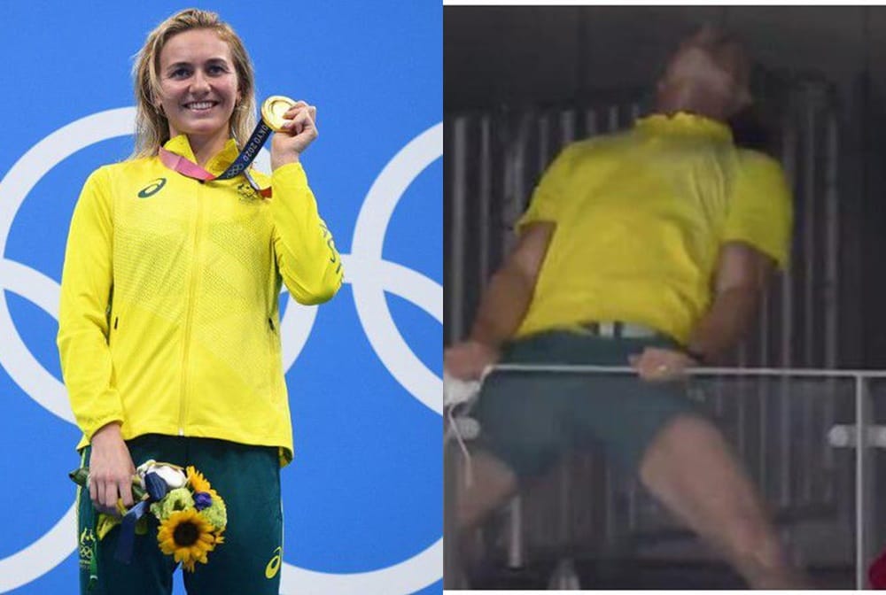 Tokyo olympics: Coach goes wild after Australias Ariarne Titmus beats Ledecky to claim freestyle gold in swimming