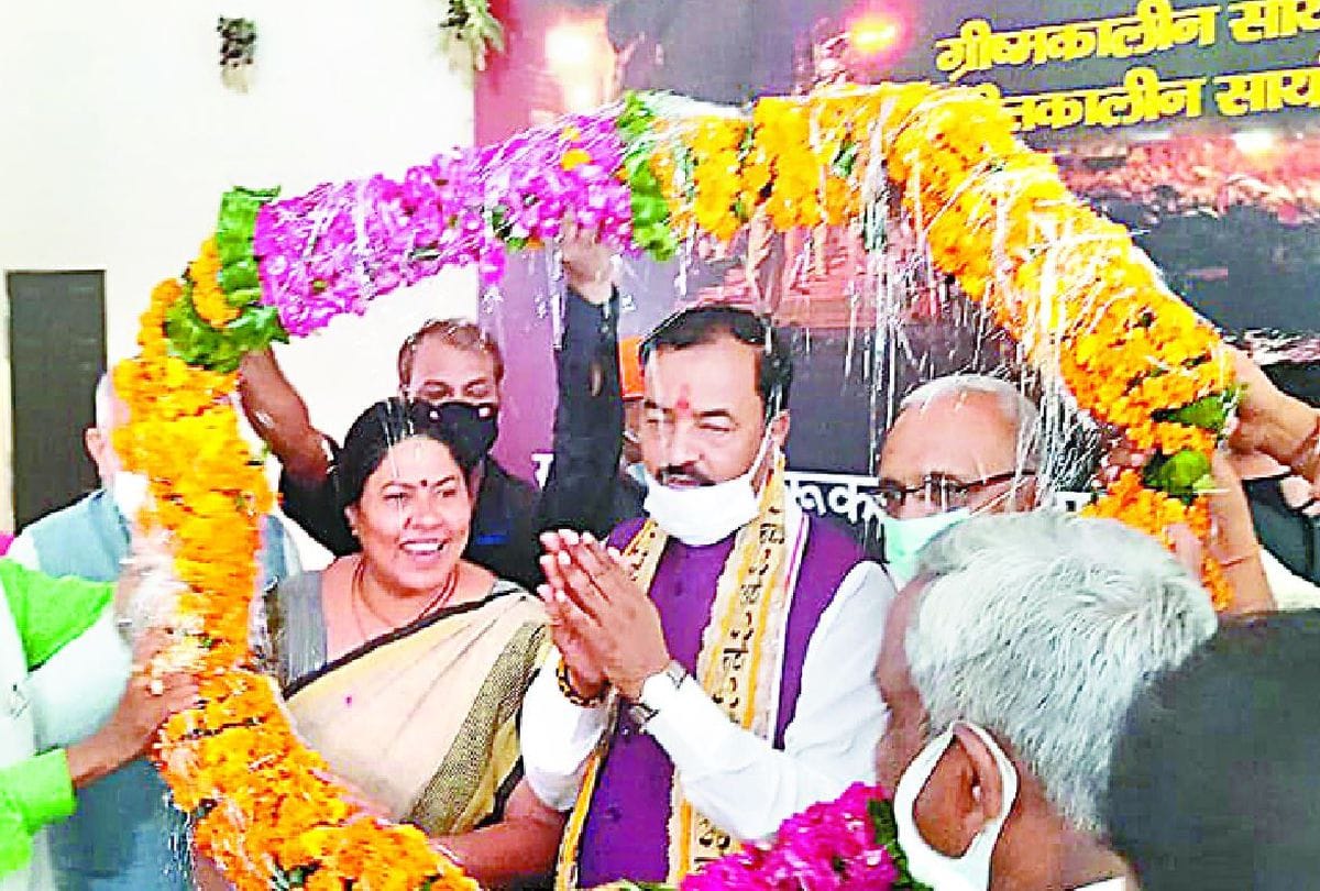 Deputy CM Keshav Prasad Maurya gave the mantra of victory to the BJP Workers in Mathura
