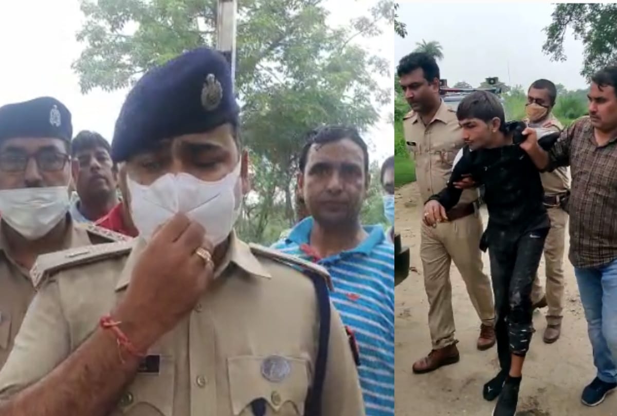 Ghaziabad muradnagar encounter between murder accused and police who killed ordinance factory employee one injured