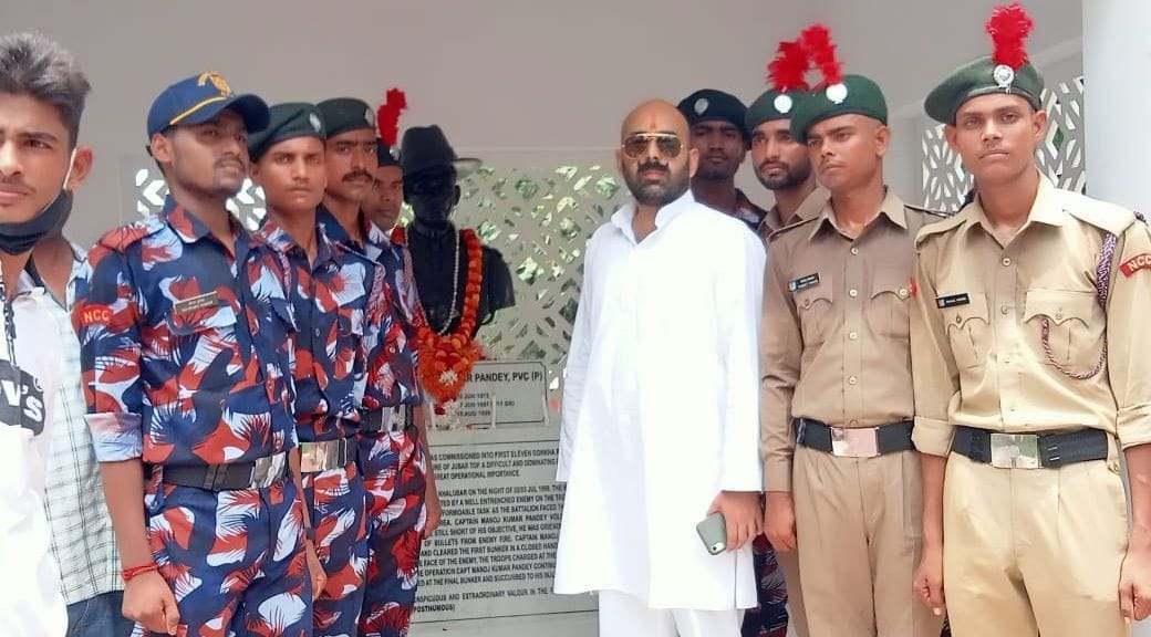 Capt Manoj Pandey's valor saga was celebrated on Kargil Day