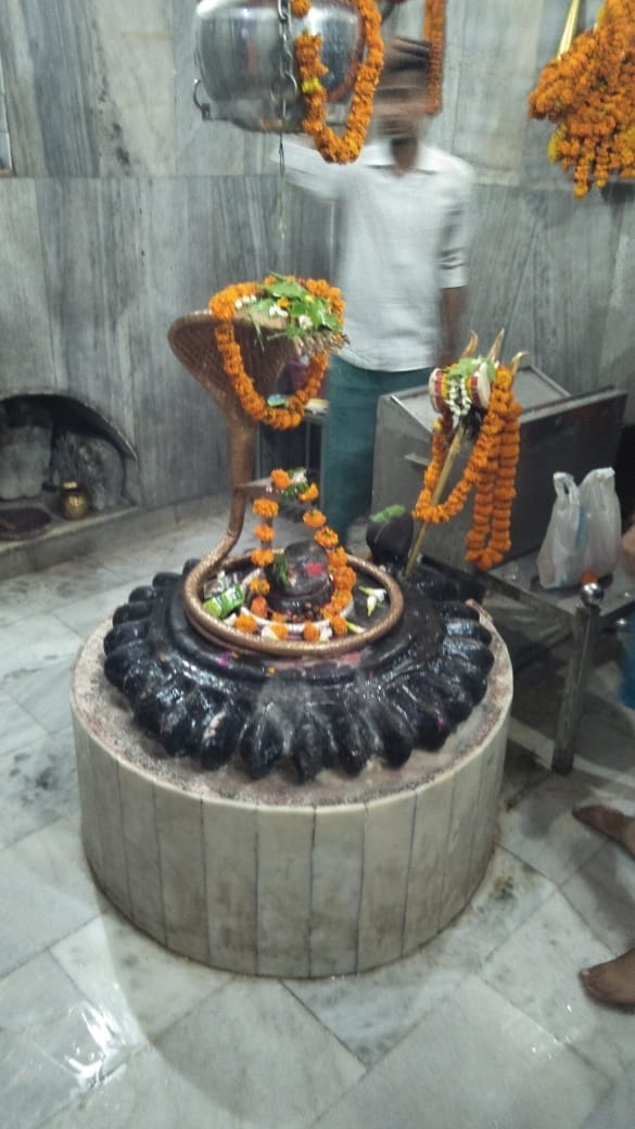 Today, the first Monday of Sawan, pagoda decorated, Yamunanagar