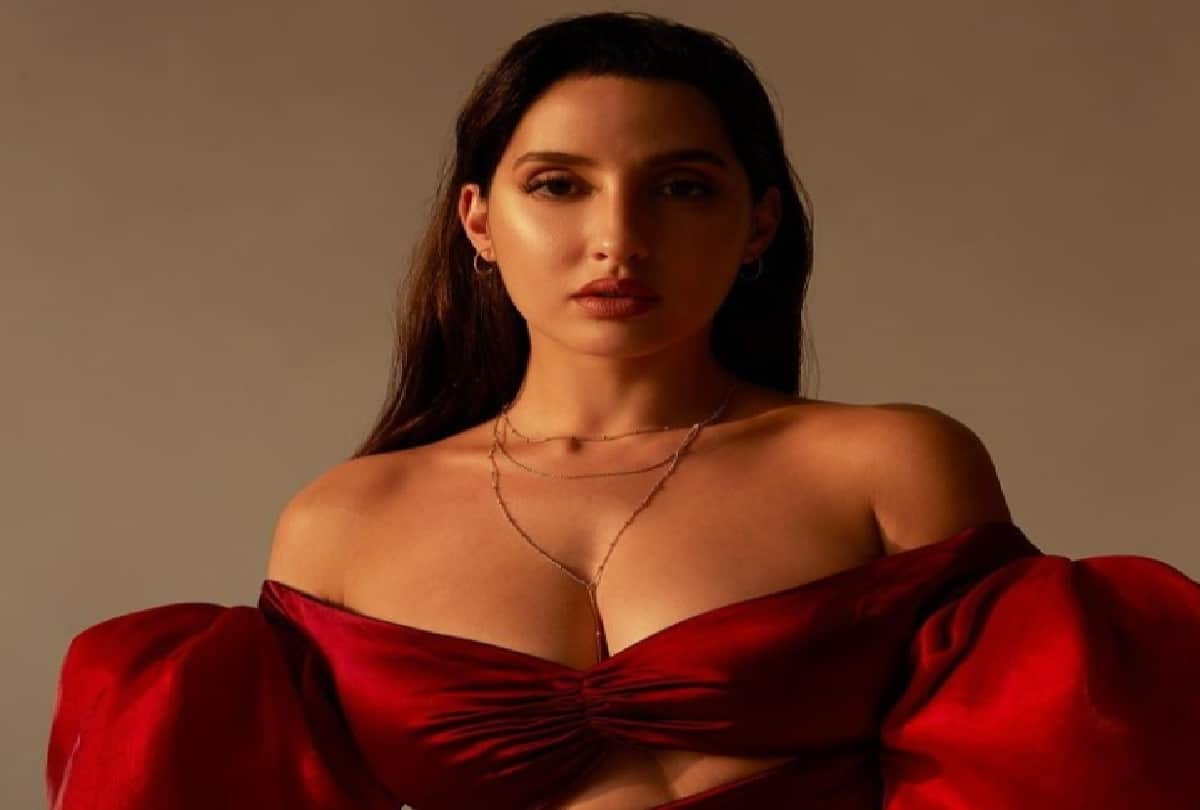 Nora Fatehi is hotness overloaded in latest photos, flaunts her sexy curves, cleavage in white cut-out dress