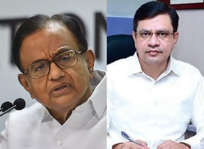 पी चिदंबरम और अश्विनी वैष्णव