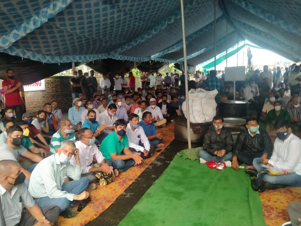 Electricity corporations employees protest: the day revised electricity bill comes in union cabinet, strike starts