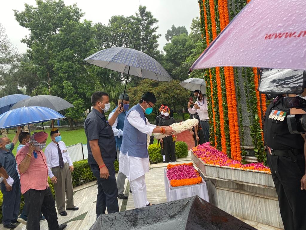 kargil vijay diwas today in india: uttarakhand cm pushkar sing dhami announcement for announcement for ex-servicemen children