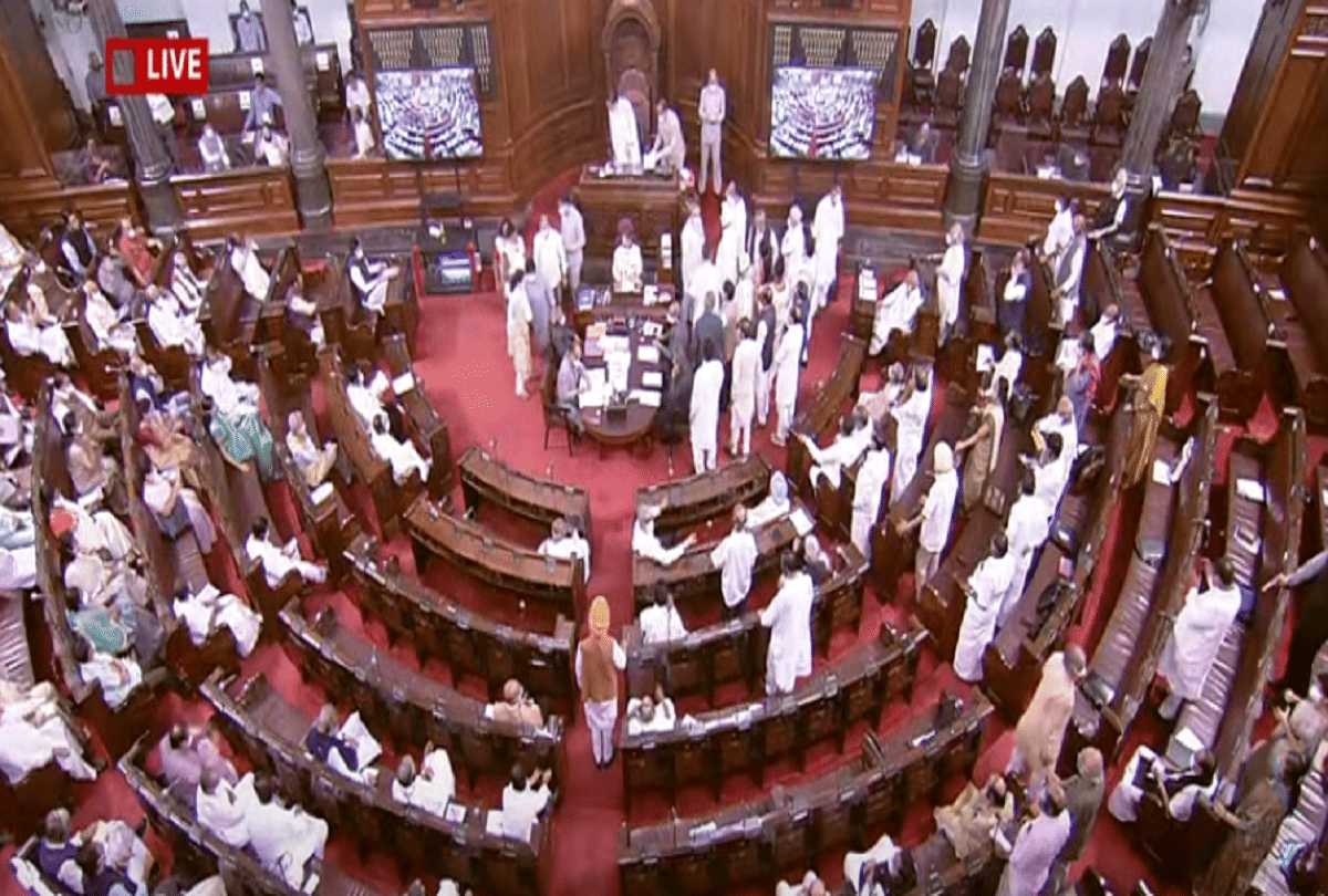 Ruckus in Rajya Sabha Congresss woman MP wept in the press conference said the incident was condemnable