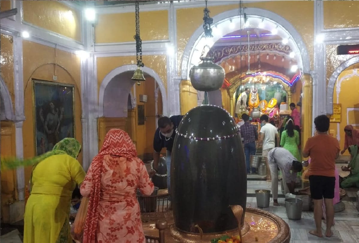 Sawan Somwar 2021 first monday of sawan 26 july worship bholenath in temples in jammu kashmir