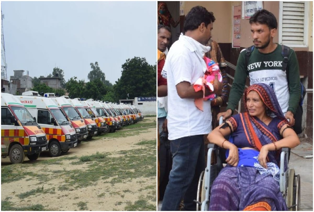 newborn baby dies due not getting ambulance due to strike in mainpuri