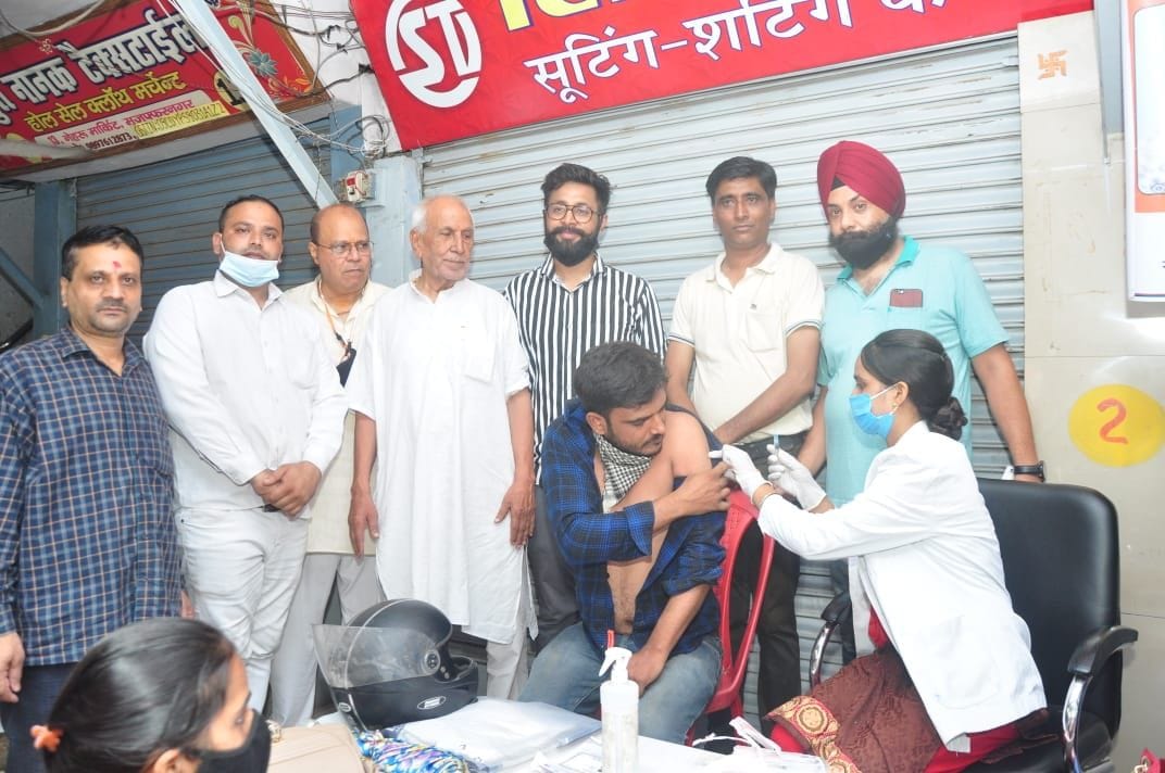 5155 people got vaccinated in the district