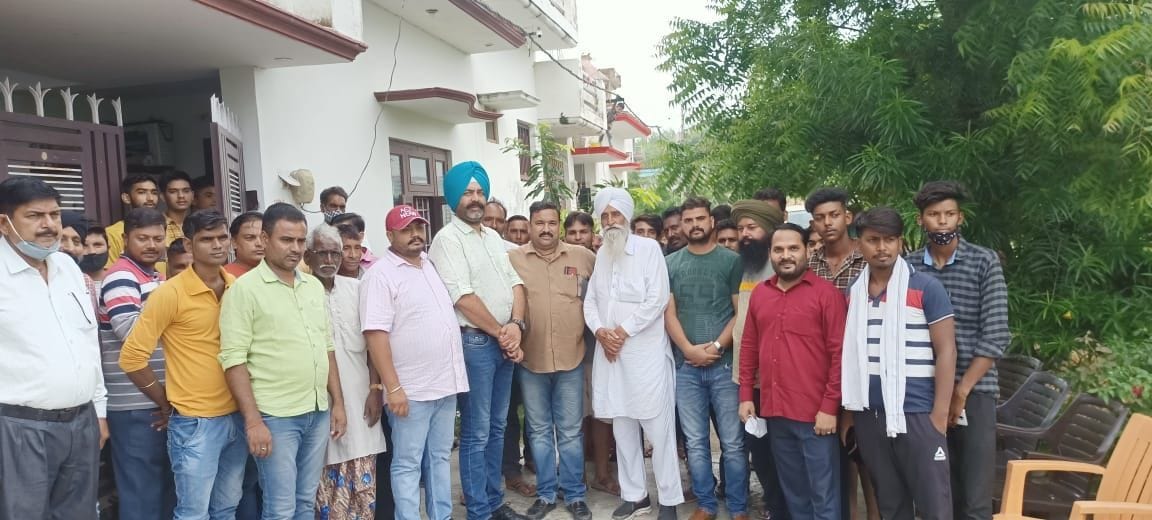 Protest over 20 Villages Issue