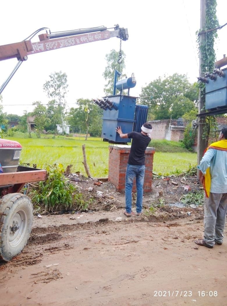 Electricity department raised hands, now transformers will be borrowed
