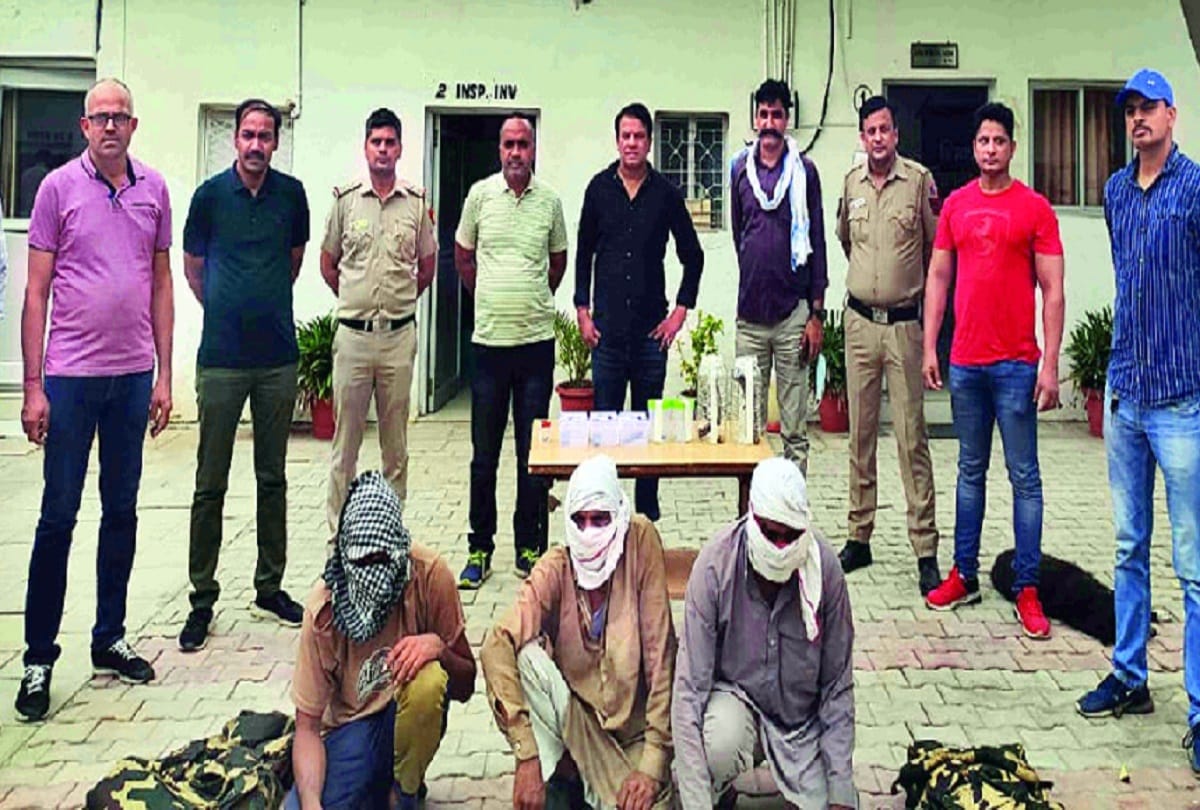 5 crooks caught after the encounter