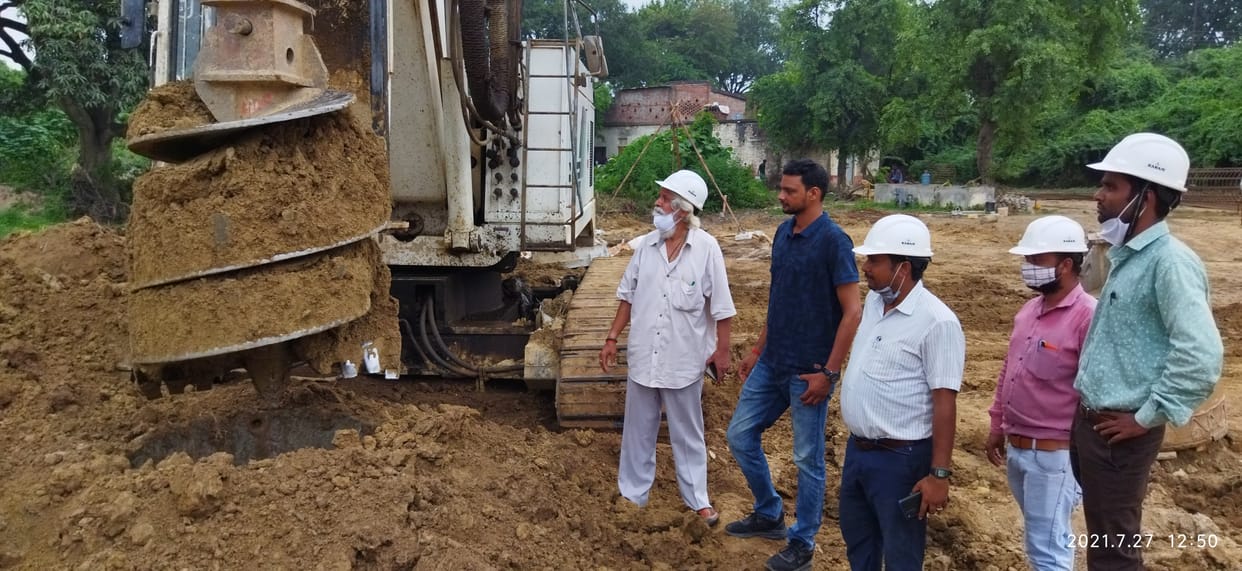 Work started in Jhingur Patti for new rail line