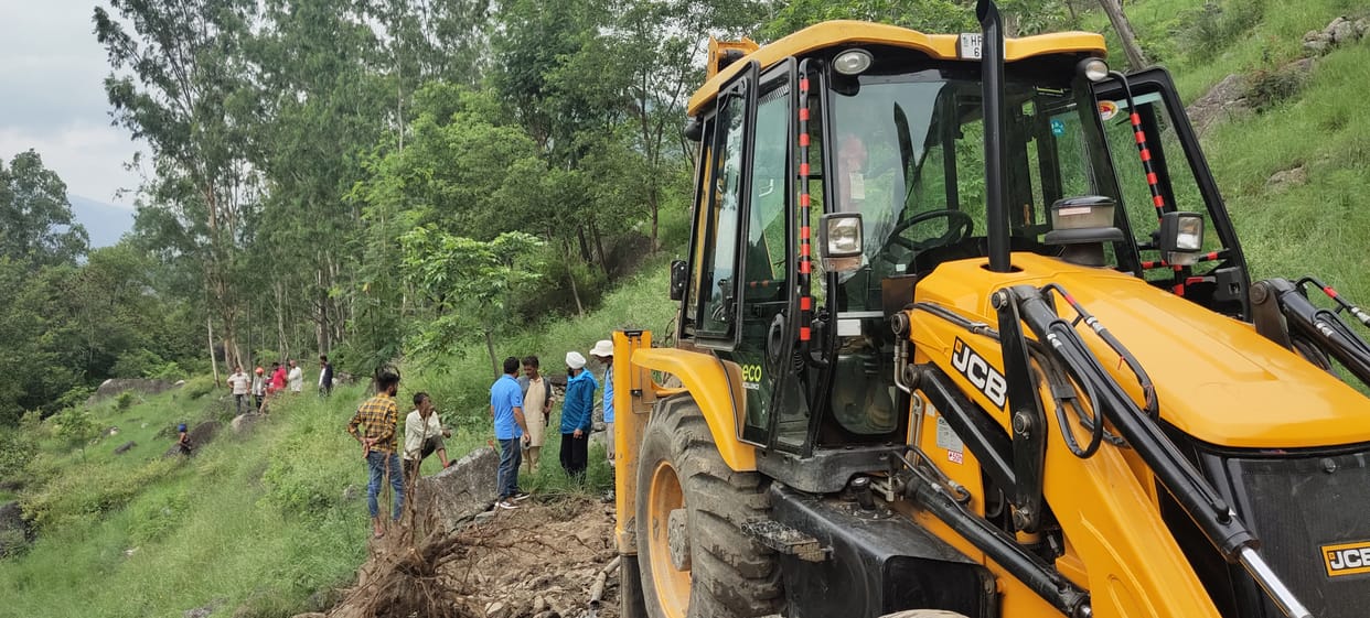 nither moina gothna road construction work started