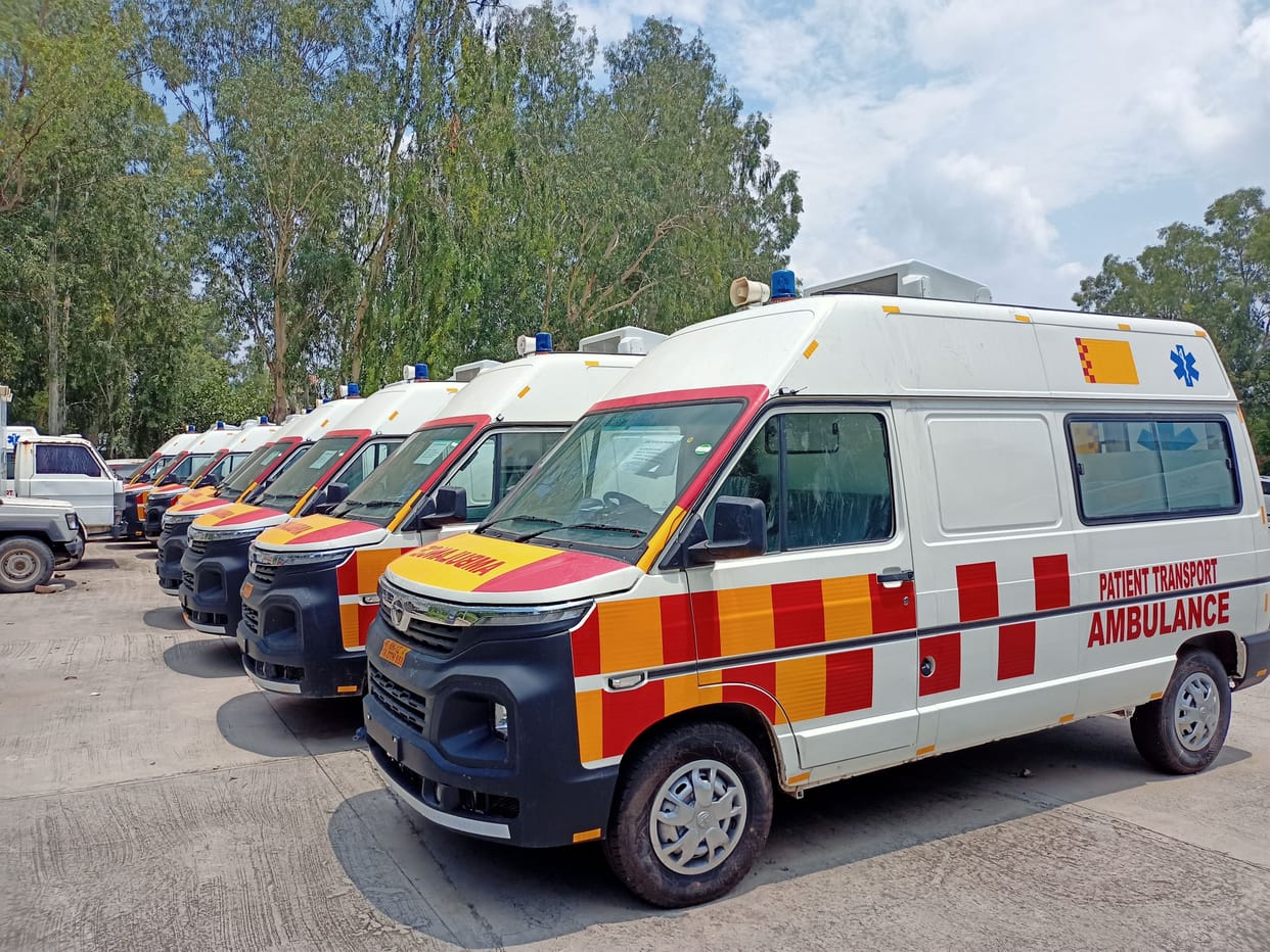 10 new ambulances will help defeat Corona
