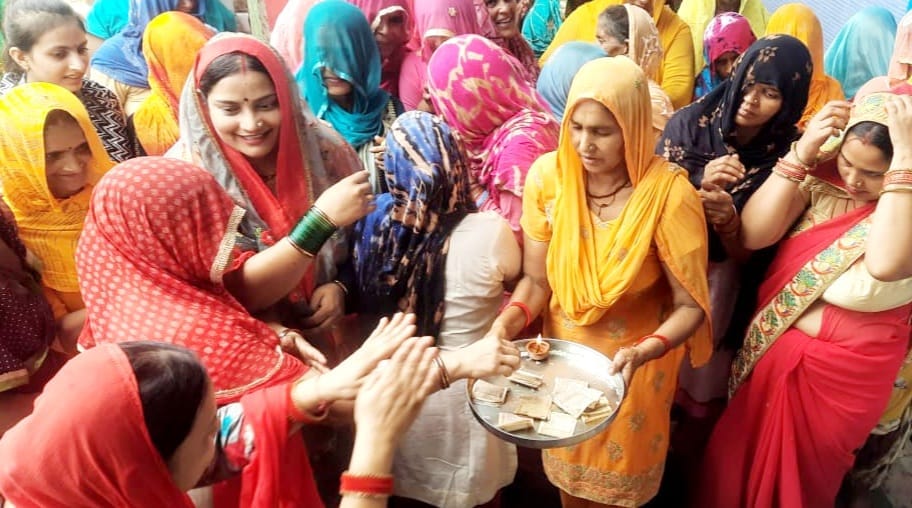 Worship of Maa Durga and Kshetrapal completed