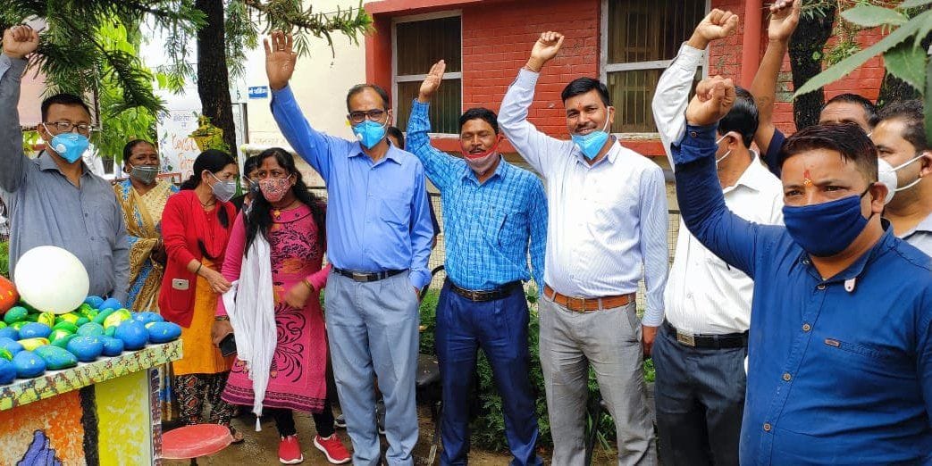 Class IV workers boycotted for two hours