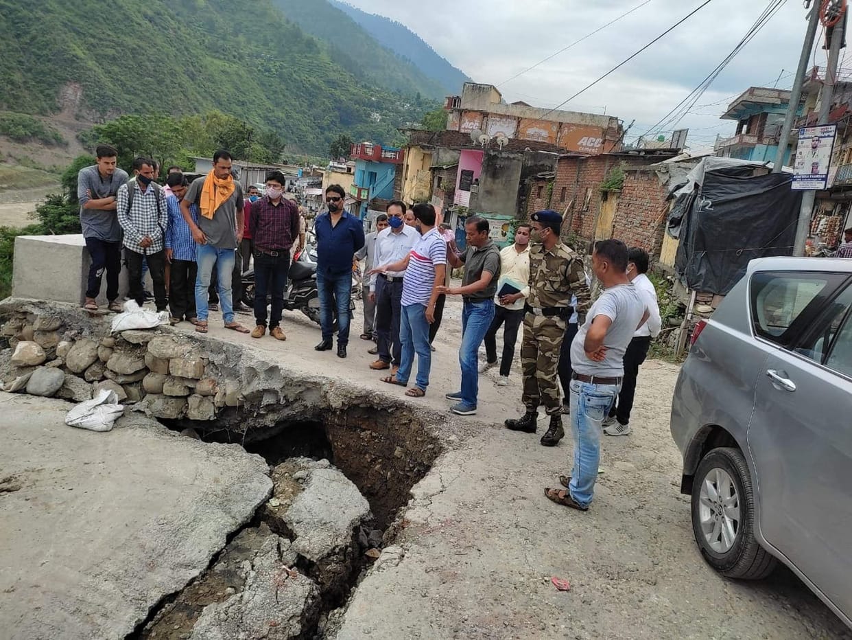 Executive Director did on-site inspection