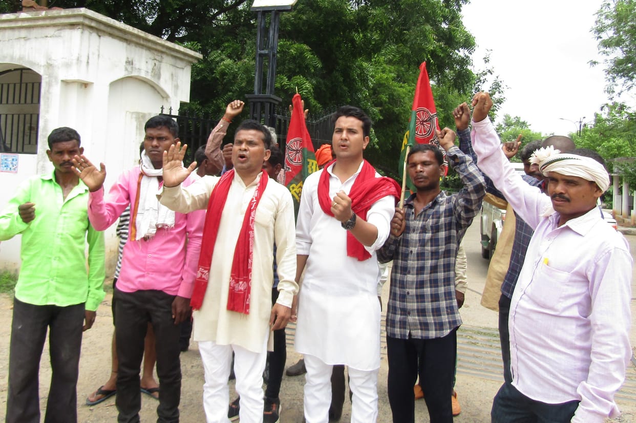 Ultrasound machine damaged in district hospital, SP workers protested