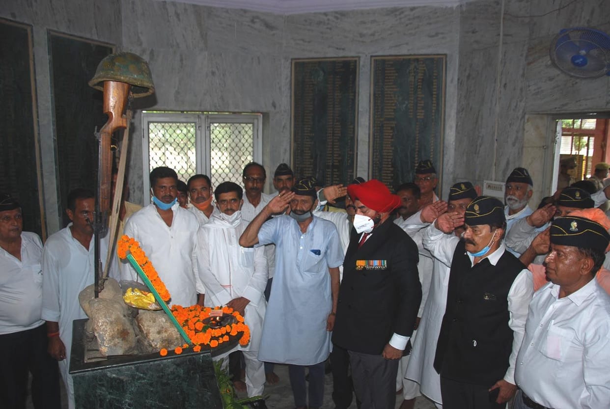 Kargil Vijay Diwas at Kargil Martyrs Memorial Shuktirth