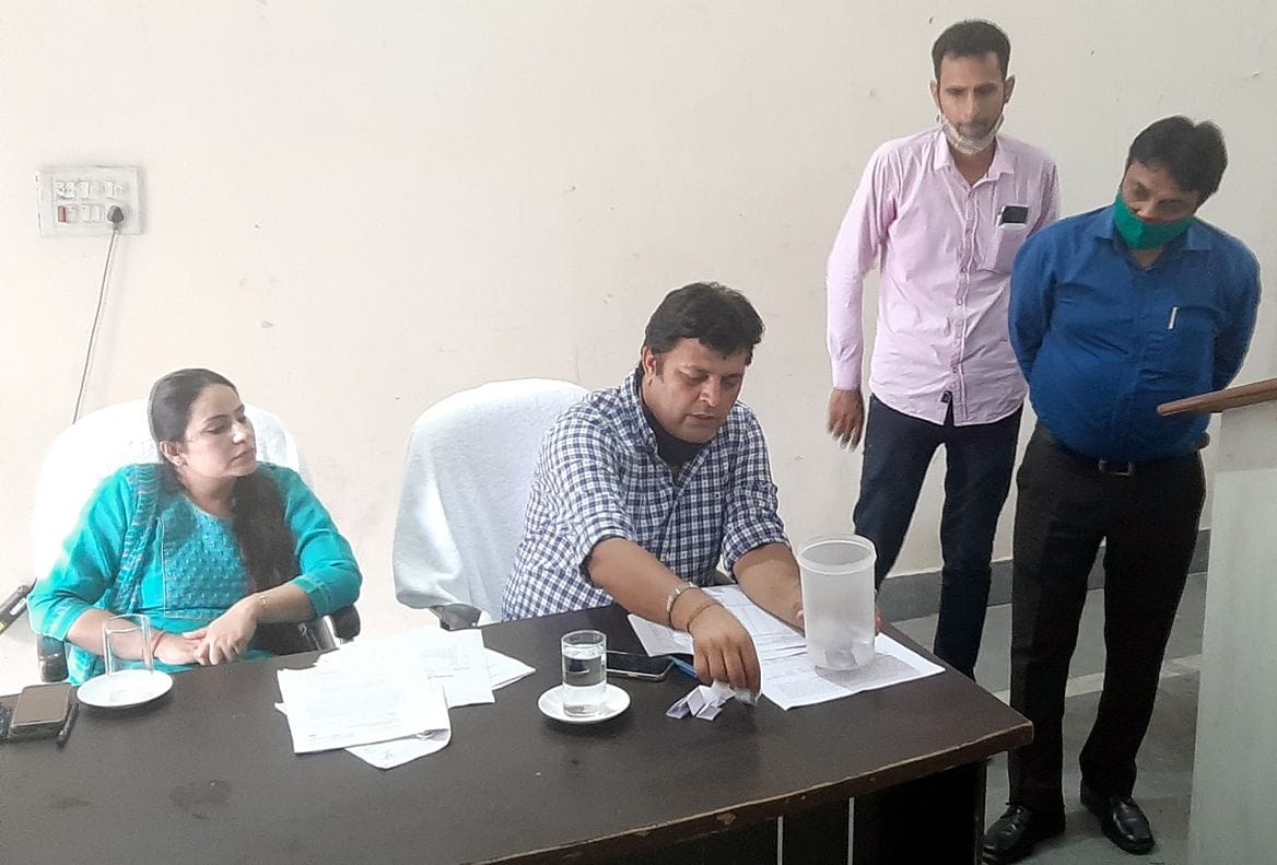 Draw of wards of Panchayat Samiti and Panches