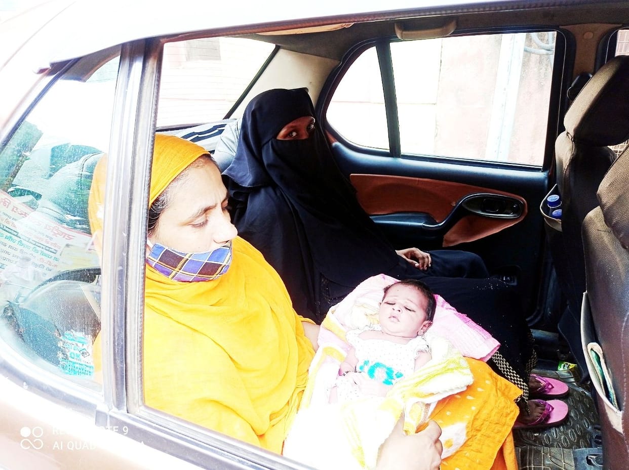 Ambulance not found due to strike, patients went by private vehicles