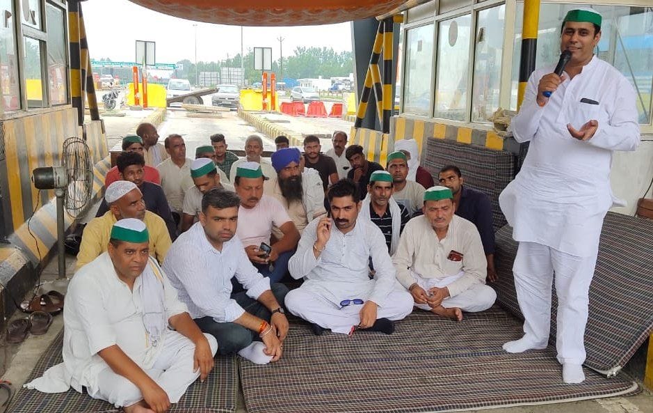 Protest continues at BKU's Chhapar and Rohana toll plaza