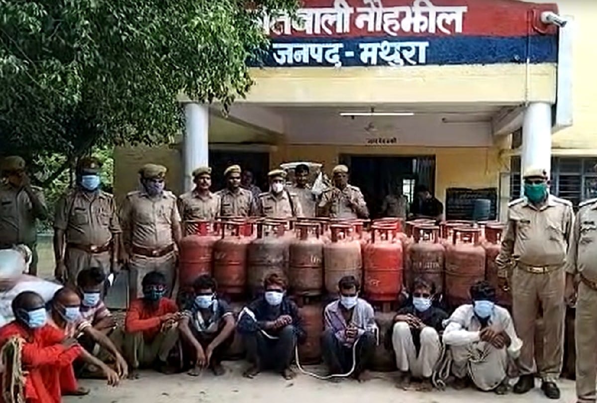 nine miscreants arrested in mathura
